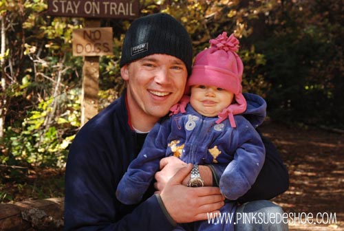 hubby + creamie camping