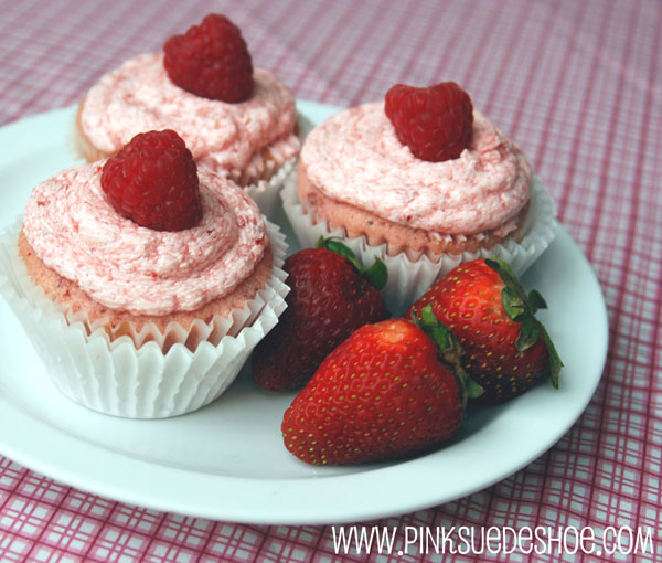 strawberry cupcakes